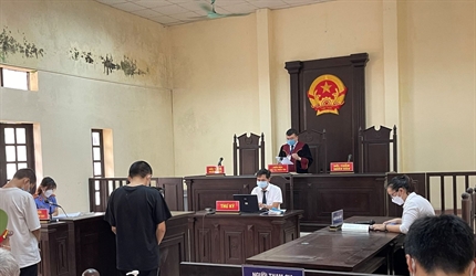 Viện KSND huyện Đan Phượng phối hợp với TAND cùng cấp xét xử theo thủ...
